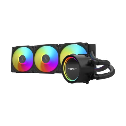 FSP AE36-B, 360mm, ARGB, 3 Fanlı, (LGA1851/1700/1200/AM4/AM5) Uyumlu, CPU Sıvı Soğutma (Siyah)