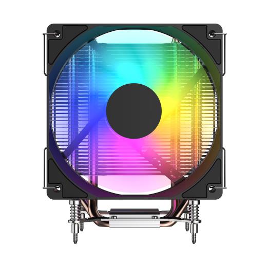 FSP NC3, ARGB, 120mm, CPU, Kule Tipi Hava Soğutma, Sessiz Çalışma, Doğrudan Temas Tasarımlı 4 adet Bakır Isı Borusu, (AMD AM4-AM5 ve INTEL Tüm işlemciler ile uyumlu)