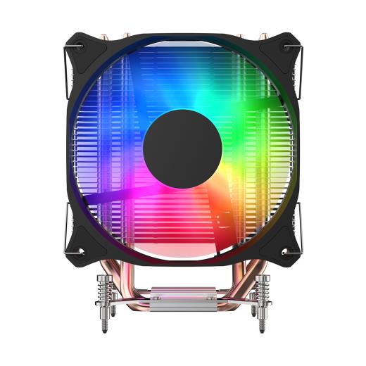 FSP NC5, ARGB, 120mm, CPU, Kule Tipi Hava Soğutma, Sessiz Çalışma, Doğrudan Temas Tasarımlı 6 adet Bakır Isı Borusu, (AMD AM4-AM5 ve INTEL Tüm işlemciler ile uyumlu)