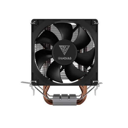 GAMDIAS BOREAS E1-210 MONO, 92mm, CPU  Kule Tipi Hava Soğutma, Doğrudan Temas Teknolojisine Sahip 2 adet Gelişmiş Bakır Isı Borusu (AMD AM5 ve INTEL Tüm işlemciler ile uyumlu)