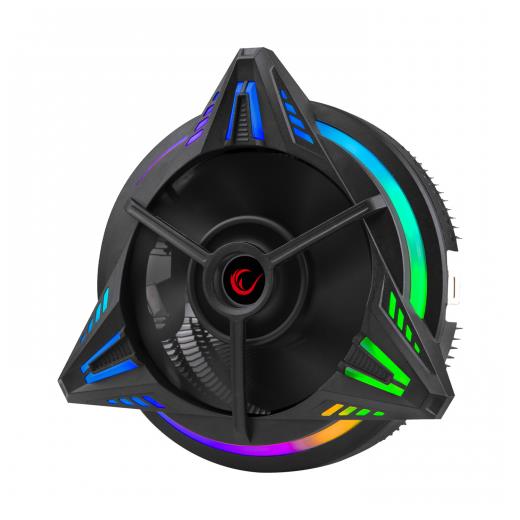 RAMPAGE COOLBLADE RM-C03, Rainbow, 12cm, RGB CPU  Hava Soğutma (AMD ve INTEL Tüm İşlemcilere Uyumlu)