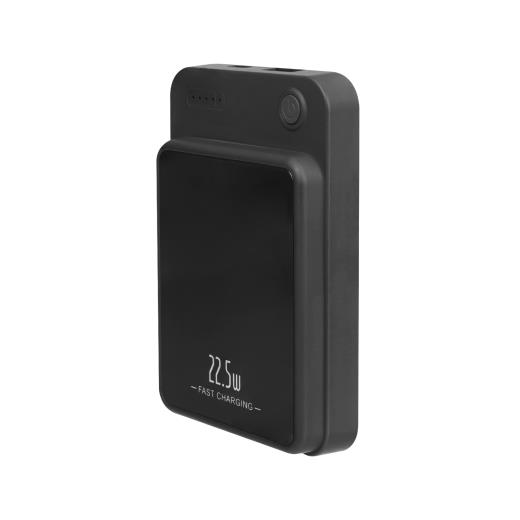 S-LINK M1021, Magsafe, Siyah, 10.000mAh, 1xUSB, 1xType-C, 4 LED Göstergeli, PowerBank