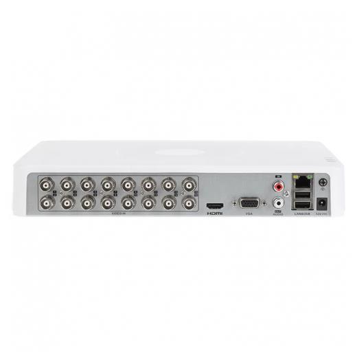 HIKVISION DS-7116HGHI-K1, 16Kanal, 2Mpix, H265, 1 HDD Desteği, 5in1 DVR Cihazı