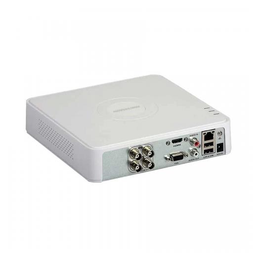 HIKVISION DS-7104HGHI-K1, 4Kanal, 2Mpix, H265Pro+, 1 HDD Desteği, 5in1 DVR Cihazı