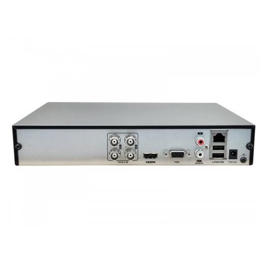 HILOOK DVR-204G-K1, 4Kanal, 2Mpix, H265, 1 HDD Desteği, 1080P, 5in1 DVR, Metal Kasa