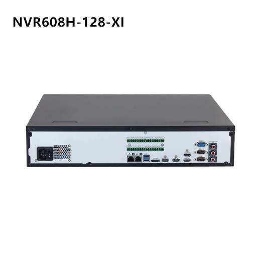 DAHUA  NVR608H-128-XI, 128Kanal, 32Mpix, H265+, 8 HDD, 1080P Kayıt, 1024 Mbps Bant Genişliği, 2 Port 2500 Mbps LAN, RAID 0/1/5/6/10 NVR