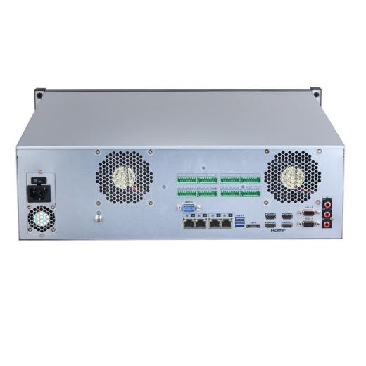 DAHUA  NVR616H-128-XI, 128Kanal, 32Mpix, H265+, 16 HDD, 1080P Kayıt, 1024 Mbps Bant Genişliği, 4 Port 2500 Mbps LAN, RAID 0/1/5/6/10 NVR