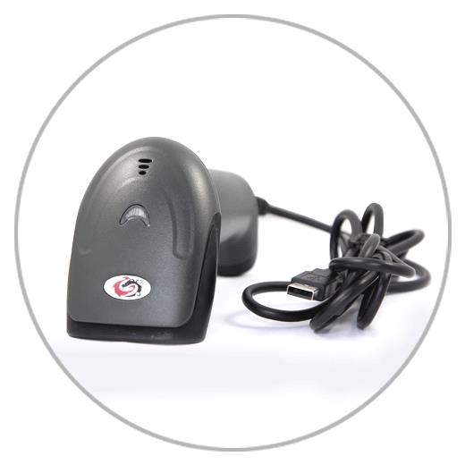 SUNLUX XL-5500, EL Tipi, CCD, USB Kablolu, 1D, Barkod Okuyucu