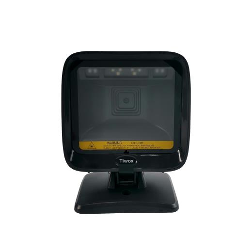 Tiwox VS-6000, Masaüstü Tipi, Laser, 2D Karekod, USB Kablolu, Barkod Okuyucu