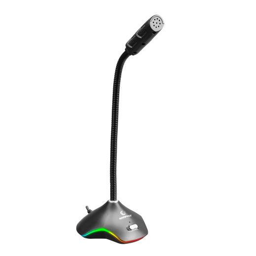 RAMPAGE RMX-M7, Siyah, RGB Led, USB, PC-PS4-XBOX-Mobil Uyumlu, Esnek, GAMING, Masaüstü, Mikrofon