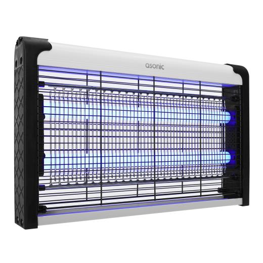 ASONIC AS-A29, Siyah, 6W, 2000V, Masaüstü, Zincir Askılı, 2adet UV Mor Işıklı, Siyah Kasa, Sinek Öldürücü