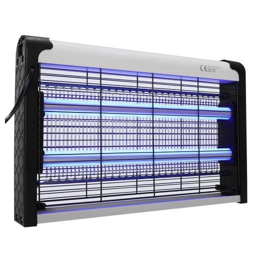 ASONIC AS-A29, Siyah, 6W, 2000V, Masaüstü, Zincir Askılı, 2adet UV Mor Işıklı, Siyah Kasa, Sinek Öldürücü