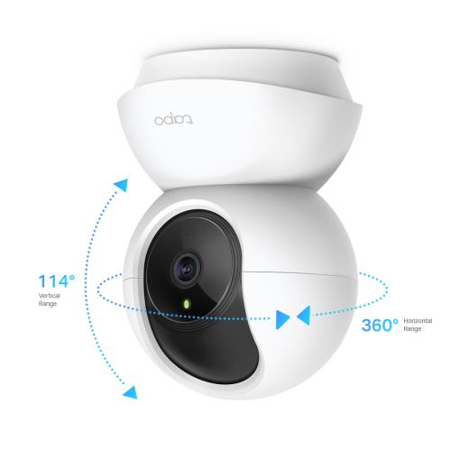 TP-LINK Tapo C200, Bebek/Ev Güvenlik Kamerası, WiFi, 1080P, 10Mt Gece Görüşü, PAN/TILT, iki Yönlü Ses