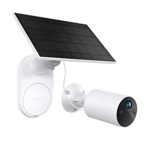 TP-LINK Tapo C410 KIT, 3,0Mpix, Dış Mekan, IP65, WiFi, 9Mt. Renkli Gece Görüşü, İki Yönlü Ses, Güneş Enerjili Güvenlik Kamerası Kiti