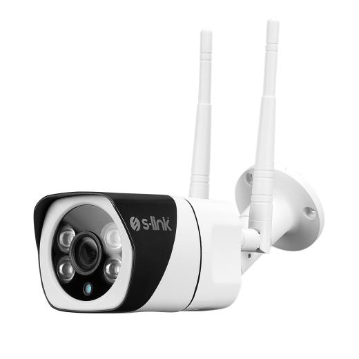 S-LINK DF-803W, Güvenlik Kamerası, WiFi, 2Mpix, 3.6mm Lens, 10m. Gece Görüşü, Micro SD Kartlı, TUYA Yazılım