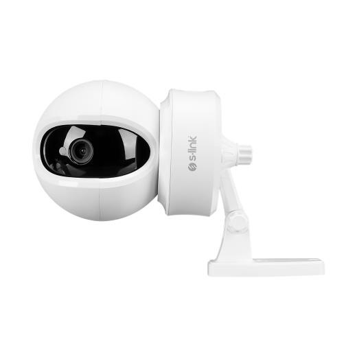 S-LINK SL-IND04, Ev/Bebek Güvenlik Kamerası, WiFi, 2Mpix, 3.6mm Lens, 10m. Gece Görüşü, Hareket algılama, İki Yönlü Ses, Micro SD Kartlı, TUYA Yazılım