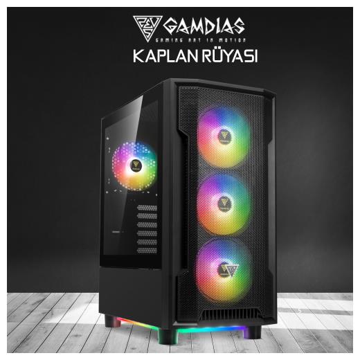 KAPLAN RÜYASI, i5-13400F, 32Gb Ram DDR5, 1Tb NVMe SSD, 8Gb GDDR5 RX580 Ekran Kartı, 750W Kasa, Free Dos GAMING TAVSİYESİ