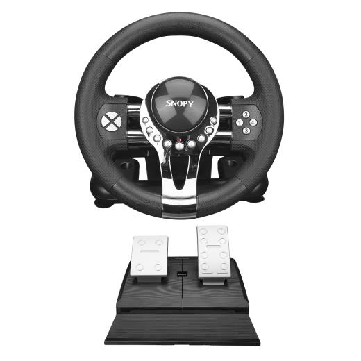 SNOPY V5H PRO, XBOX ONE S/PS4/PS3/PC/SWITCH, Direksiyon, Pedal, Vites, Titreşimli, Metalik Pro, Gaming Oyuncu Direksiyonu