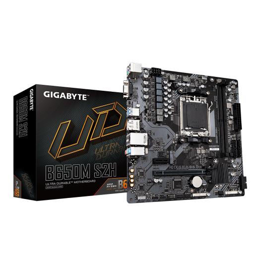 GIGABYTE B650M S2H, rev.1.0, 2xDDR5, M.2, DP, HDMI, VGA, AM5 Soket GAMING Anakart