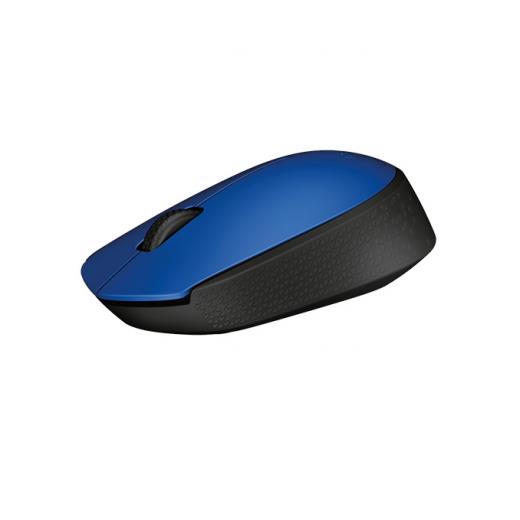 LOGITECH 910-004640, M171 Mavi, USB Nano 2,4G Kablosuz, 1000dpi, Optik, 3 Tuşlu, 12ay Pil Ömrü, Mouse