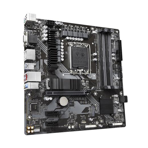 GIGABYTE B760M DS3H DDR4, rev.1.0, 4xDDR4, 2xM.2,  2xDP, HDMI, VGA, 12-13-14.Nesil, LGA1700 Soket, Anakart
