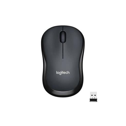 LOGITECH 910-006510, M221 Siyah, USB Nano 2,4G Kablosuz, 1000dpi, Optik, 3 Tuşlu, 18ay Pil Ömrü, Sessiz Mouse