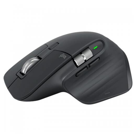 LOGITECH 910-006559, MX MASTER 3S, Siyah, Bluetooth, 8000dpi, Lazer, 7 Tuşlu, USB-C den şarj edilebilir, Mouse