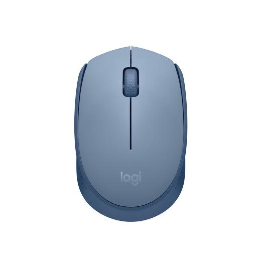 LOGITECH 910-006866, M171 BlueGrey, USB Nano 2,4G Kablosuz, 1000dpi, Optik, 3 Tuşlu, 12ay Pil Ömrü, Mouse