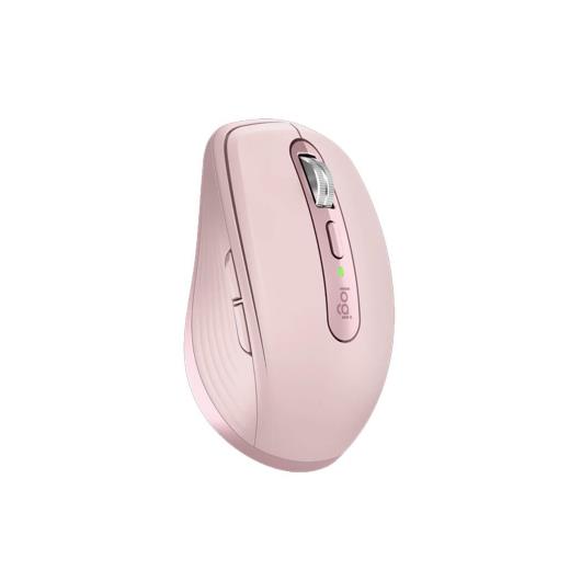 LOGITECH 910-006931, MX Anywhere 3S, Rose, Bluetooth, 8000dpi, Lazer, 6 Tuşlu, USB-C den şarj edilebilir, Mouse
