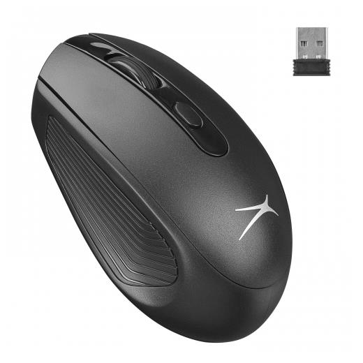 Altec Lansing ALBM7222, Siyah, 2.4GHz USB,  1200DPI, Kablosuz Optik Mouse