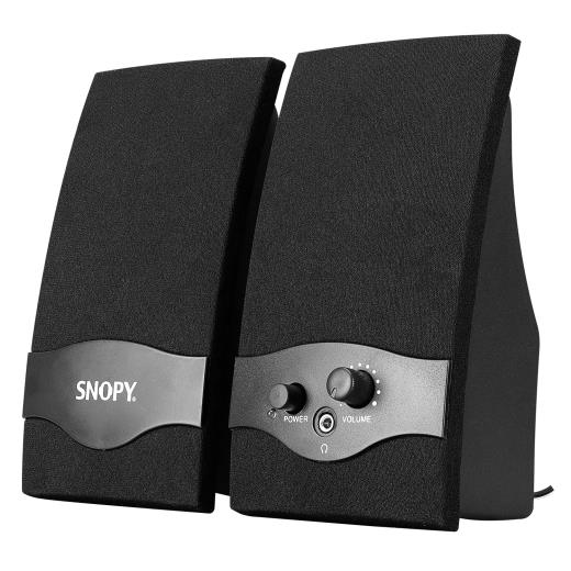 SNOPY SN-84, 4W, 1+1, Masa Üstü, USB, SPEAKER (Siyah)