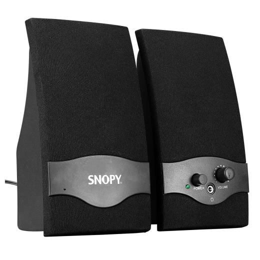 SNOPY SN-84, 4W, 1+1, Masa Üstü, USB, SPEAKER (Siyah)