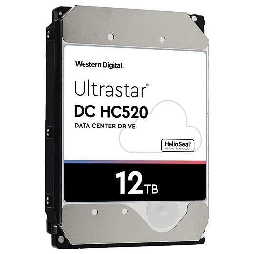 WD ULTRASTAR, HUH721212ALE604, 3.5", 12TB, 256Mb, 7200 Rpm, 7/24 Enterprise, DATA CENTER-GÜVENLİK-NAS-SERVER, HDD (DC HC520) (0F30146) (Türkiye Distribütörü Garantili)