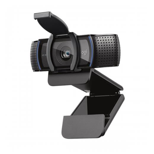 LOGITECH 960-001252, C920S, HD PRO 1080p/30 fps, Dahili Çift Mikrofonlu, Full HD, Webcam