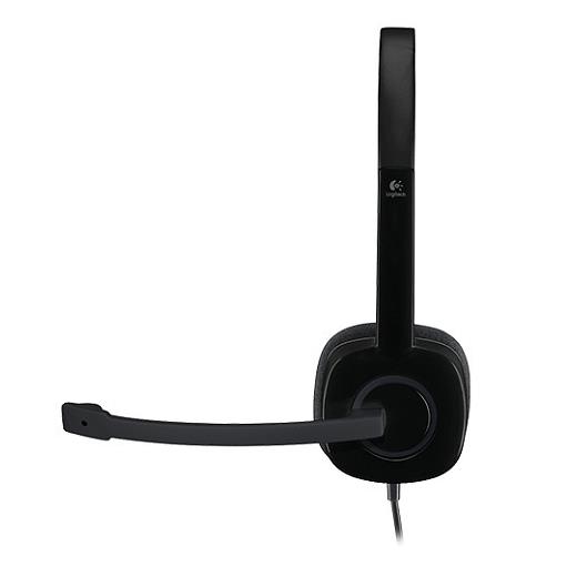 LOGITECH H151, 981-000589, 3,5mm Jac, Çağrı Merkezi, Ofis, Toplantı, Konuşmacı Tipi, Microfonlu Kulaklık