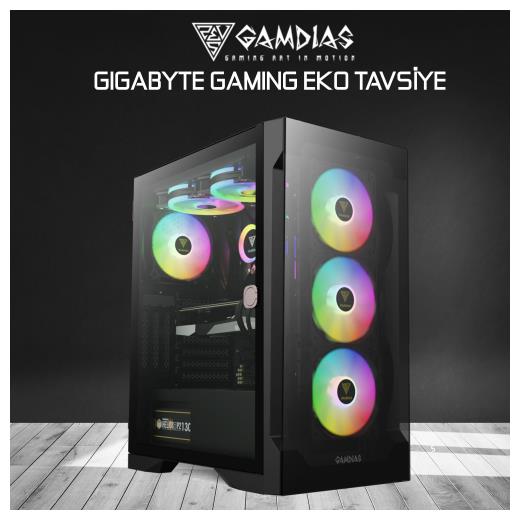 GIGABYTE GAMING EKO TAVSİYE, RYZEN 5 7500F, 32Gb DDR5 Ram, 1Tb NVMe SSD, 6Gb GDDR6 RTX3050 Ekran Kartı, 850W Kasa, Free Dos GAMING TAVSİYESİ