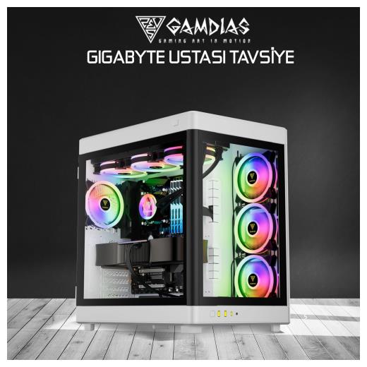 GIGABYTE USTASI TAVSİYE, RYZEN 9 7900X, 32Gb DDR5 Ram, 1Tb NVMe SSD, 8Gb GDDR6 RTX4060 Ekran Kartı, 850W Kasa, Free Dos GAMING TAVSİYESİ