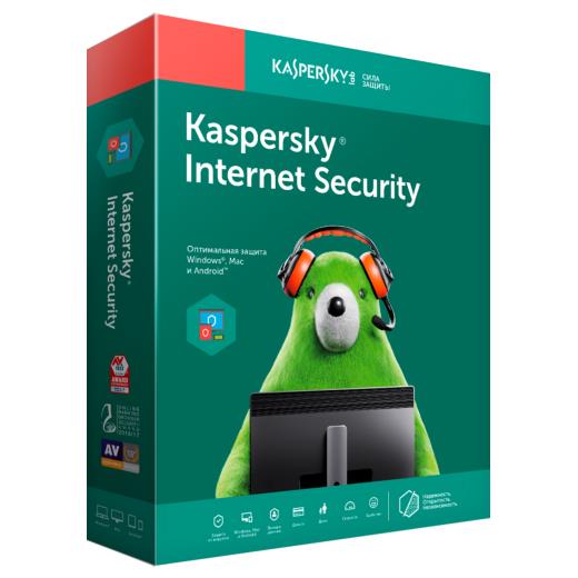 Kaspersky INTERNET SECURITY 2 Kullanıcı, 1 YIL, Kutulu Ürün