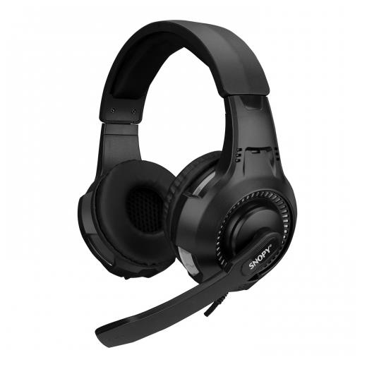 SNOPY SN-8800, GAMETIME, Kablolu, 3.5mm Jac, Bilgisayar, PS4, XBOX Gaming, Mikrofonlu, Kulaklık (Siyah)