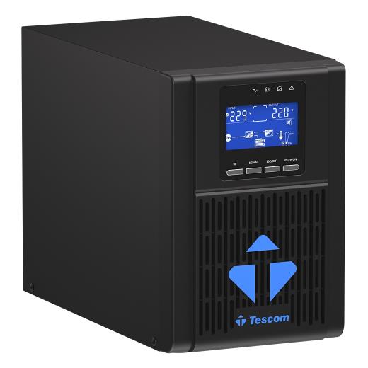 TESCOM NeoLine 1000, 1 KVA Online 1F/1F UPS,  (900040313) (2x7A Akü)