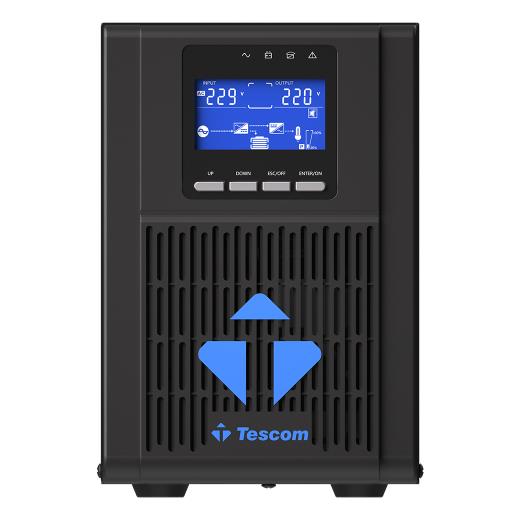 TESCOM NeoLine 1000, 1 KVA Online 1F/1F UPS,  (900040100) (2x9A Akü)