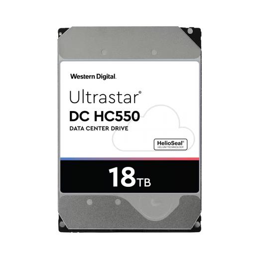 WD ULTRASTAR, WUH721818ALE6L4, 3.5", 18TB, 512Mb, 7200 Rpm, 7/24 Enterprise, DATA CENTER-GÜVENLİK-NAS-SERVER, HDD (DC HC550) (0F38459) (Türkiye Distribütörü Garantili)