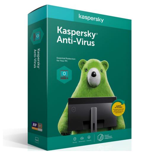 Kaspersky ANTIVIRUS 5 Kullanıcı, 1 YIL, Kutulu Ürün