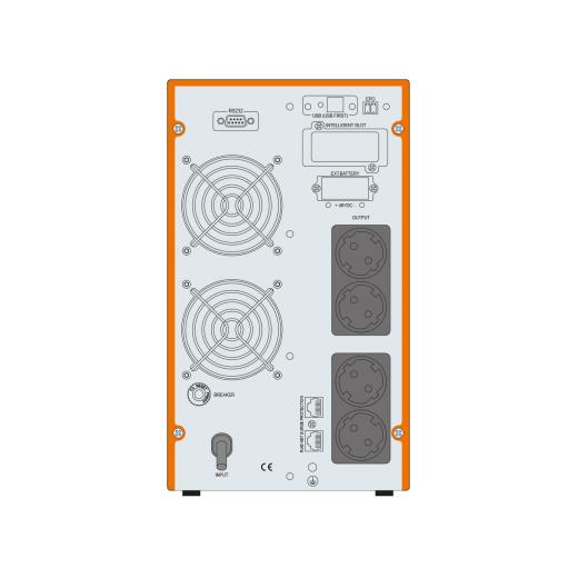 MAKELSAN Powerpack SE 3 KVA Online UPS(6x9A Akü)