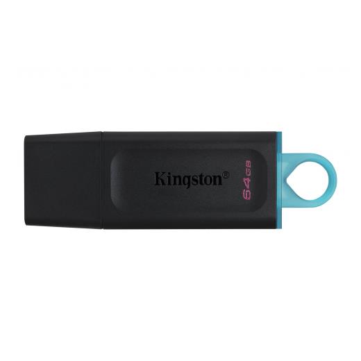 KINGSTON DTX/64GB USB 3.2 Data Traveler Exodia  Gen 1 Flash Disk (Siyah - Turkuaz)
