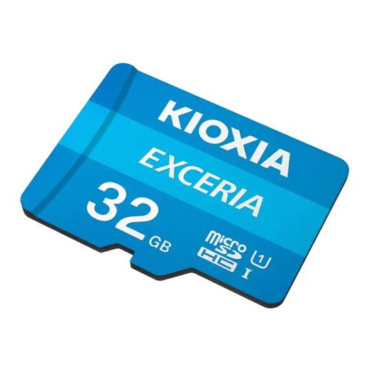 KIOXIA 32GB Exceria, LMEX1L032GG2, UHS-1,  CL10, 100Mb/s, MicroSD Kart Bellek (SD Adaptörlü)
