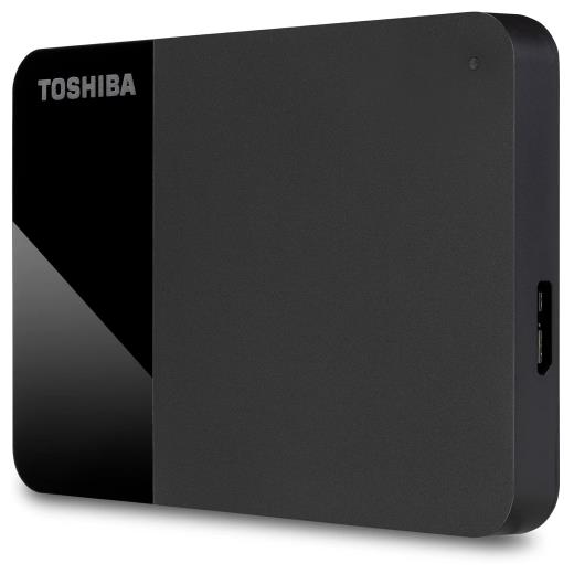 TOSHIBA HDTP310EK3AA, Canvio Ready, 1TB, 2.5" USB 3.0, Taşınabilir, Harici HDD, (Black)