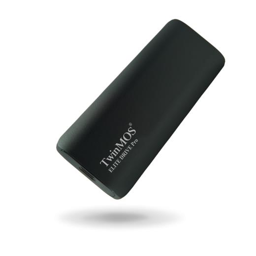 TwinMOS PSSD2TBEDP, 2TB, Taşınabilir External SSD, USB 3.2, Type-C (Dark Gray)