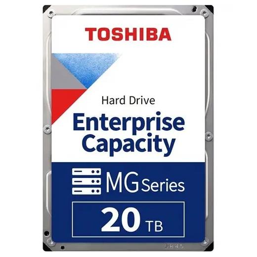 TOSHIBA ENTERPRISE, MG10ACA20TE, 3.5", 20TB, 512Mb 7200 Rpm, 7/24 Güvenlik, Data Center, Nas, Server, HDD