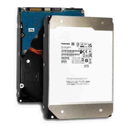 TOSHIBA ENTERPRISE, MG10ACA20TE, 3.5", 20TB, 512Mb 7200 Rpm, 7/24 Güvenlik, Data Center, Nas, Server, HDD